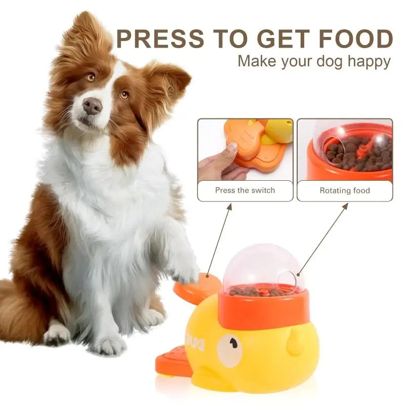 Interactive Duck Dog Feeder